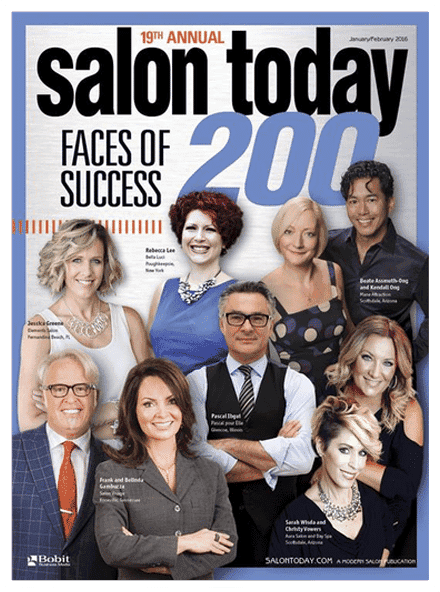 Faces of success: Group photo from Salon Today's 19th Annual issue.